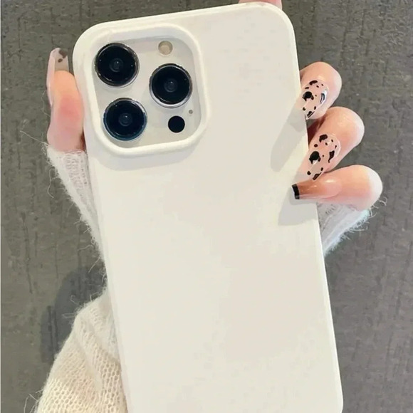 ⚠️Clearance iPhone 15/Pro/Pro Max Solid White Phone Case - Picture 2 of 3